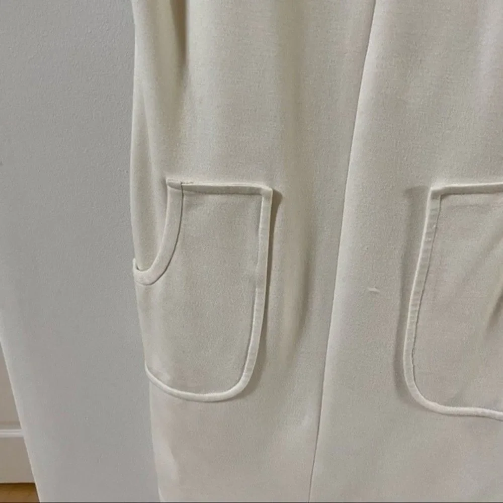 Cynthia Steffe Cap Sleeve Shift Dress in Cream 2 - Picture 4 of 9